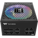 Thermaltake PS-TPD-0750F3FAGE-1 enhed til strømforsyning 750 W 24-pin ATX ATX Sort, PC strømforsyning Sort, 750 W, 100 - 240 V, 900 W, 50/60 Hz, 10 A, Aktiv