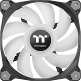 Thermaltake Pure Duo 14 Universel Ventilator 14 cm Sort 2 stk, Sag fan Sort/gennemsigtig, Ventilator, 14 cm, 500 rpm, 1500 rpm, 33,5 dB, 82,23 kubikfod/min.