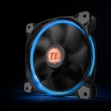 Thermaltake Riing 12 Computerkabinet Ventilator 12 cm Sort, Sag fan Ventilator, 12 cm, 800 rpm, 1500 rpm, 26,4 dB, 40,6 kubikfod/min.