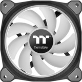 Thermaltake Riing Duo 12 RGB Premium Edition Computerkabinet Ventilator 12 cm Sort, Sag fan Sort, Ventilator, 12 cm, 500 rpm, 1500 rpm, 23,9 dB, 42,45 kubikfod/min.