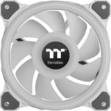 Thermaltake Riing Quad 12 RGB Computerkabinet Ventilator 12 cm Hvid, Sag fan Hvid, Ventilator, 12 cm, 500 rpm, 1500 rpm, 25,2 dB, 40,9 kubikfod/min.