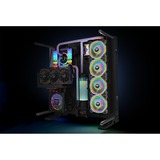 Thermaltake Riing Quad 12 RGB Computerkabinet Ventilator 12 cm Hvid, Sag fan Hvid, Ventilator, 12 cm, 500 rpm, 1500 rpm, 25,2 dB, 40,9 kubikfod/min.