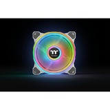 Thermaltake Riing Quad 14 RGB Computerkabinet Ventilator 14 cm Hvid, Sag fan Hvid, Ventilator, 14 cm, 500 rpm, 1400 rpm, 26,1 dB, 60,17 kubikfod/min.