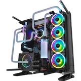 Thermaltake Riing Trio 12 LED RGB Radiator Fan TT Premium Edition Computerkabinet Ventilator 12 cm Sort, Sag fan Ventilator, 12 cm, 500 rpm, 1500 rpm, 25,2 dB, 41,13 kubikfod/min.