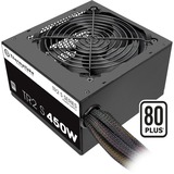 Thermaltake TR2 S enhed til strømforsyning 450 W 20+4 pin ATX ATX Sort, PC strømforsyning Sort, 450 W, 230 V, 50 - 60 Hz, 5 A, Aktiv, 100 W