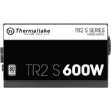 Thermaltake TRS-600AH2NK enhed til strømforsyning 600 W 20+4 pin ATX ATX Sort, PC strømforsyning Sort, 600 W, 230 V, 50 - 60 Hz, 8 A, Aktiv, 105 W