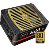 Thermaltake Toughpower DPS G enhed til strømforsyning 650 W 24-pin ATX ATX Sort, PC strømforsyning Sort, 650 W, 100 - 240 V, 780 W, 47 - 63 Hz, 10 A, +12V,+3.3V,+5V,+5Vsb,-12V