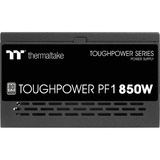 Thermaltake Toughpower PF1 enhed til strømforsyning 850 W 24-pin ATX ATX Sort, PC strømforsyning Sort, 850 W, 100 - 240 V, 50/60 Hz, 10 A, 120 W, 650,4 W