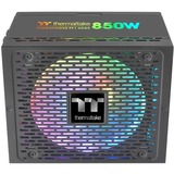 Thermaltake Toughpower PF1 enhed til strømforsyning 850 W 24-pin ATX Sort, PC strømforsyning Sort, 850 W, 100 - 240 V, 1020 W, 50/60 Hz, 12 A, Aktiv