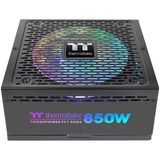 Thermaltake Toughpower PF1 enhed til strømforsyning 850 W 24-pin ATX Sort, PC strømforsyning Sort, 850 W, 100 - 240 V, 1020 W, 50/60 Hz, 12 A, Aktiv