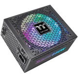 Thermaltake Toughpower PF1 enhed til strømforsyning 850 W 24-pin ATX Sort, PC strømforsyning Sort, 850 W, 100 - 240 V, 1020 W, 50/60 Hz, 12 A, Aktiv