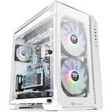 Thermaltake View 51 TG ARGB Snow Midi Tower Hvid, Towerkabinet Hvid, Midi Tower, PC, Hvid, ATX, EATX, micro ATX, Mini-ITX, Stål, Spil