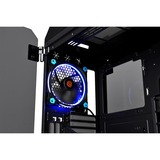 Thermaltake View 71 Tempered Glass Edition Full Tower Sort, Store towerkabinet Sort, Full Tower, PC, Sort, ATX, EATX, micro ATX, Mini-ATX, SPCC, Spil