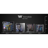 Thermaltake View 71 Tempered Glass Edition Full Tower Sort, Store towerkabinet Sort, Full Tower, PC, Sort, ATX, EATX, micro ATX, Mini-ATX, SPCC, Spil