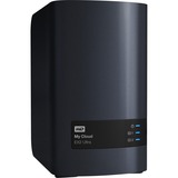 WD My Cloud EX2 Ultra NAS Desktop Ethernet LAN Sort Armada 385 Sort, NAS, Desktop, Marvell, Armada 385, Sort