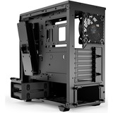 be quiet! BGW34 computeretui Tower Sort, Towerkabinet Sort, Tower, PC, Sort, ATX, Mini-ATX, Mini-ITX, Syntetisk ABS, Stål, Hærdet glas, 36,9 cm