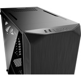 be quiet! BGW34 computeretui Tower Sort, Towerkabinet Sort, Tower, PC, Sort, ATX, Mini-ATX, Mini-ITX, Syntetisk ABS, Stål, Hærdet glas, 36,9 cm