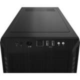 be quiet! Pure Base 600 Midi Tower Sort, Towerkabinet Sort, Midi Tower, PC, Sort, ATX, micro ATX, Mini-ITX, Syntetisk ABS, Stål, Spil