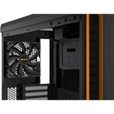 be quiet! Pure Base 600 Window Midi Tower Sort, Orange, Towerkabinet Sort/Orange, Midi Tower, PC, Sort, Orange, ATX, micro ATX, Mini-ITX, Syntetisk ABS, Plast, Stål, Hærdet glas, Spil