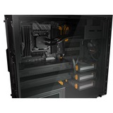 be quiet! Pure Base 600 Window Midi Tower Sort, Orange, Towerkabinet Sort/Orange, Midi Tower, PC, Sort, Orange, ATX, micro ATX, Mini-ITX, Syntetisk ABS, Plast, Stål, Hærdet glas, Spil