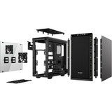 be quiet! Pure Base 600 Window Midi Tower Sort, Towerkabinet Sort, Midi Tower, PC, Sort, ATX, micro ATX, Mini-ITX, Syntetisk ABS, Plast, Stål, Hærdet glas, Spil