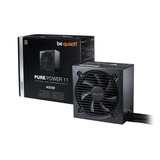 be quiet! Pure Power 11 400W enhed til strømforsyning 20+4 pin ATX ATX Sort, PC strømforsyning Sort, 400 W, 100 - 240 V, 450 W, 50 - 60 Hz, 6 A, Aktiv