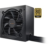 be quiet! Pure Power 11 500W enhed til strømforsyning 20+4 pin ATX ATX Sort, PC strømforsyning 500 W, 100 - 240 V, 550 W, 50 - 60 Hz, 8 A, Aktiv