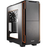 be quiet! Silent Base 600 Midi Tower Orange, Sort, Towerkabinet Sort/Orange, Midi Tower, PC, Orange, Sort, ATX, micro ATX, Mini-ITX, Syntetisk ABS, Stål, Polykarbonat, 16,7 cm