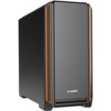 be quiet! Silent Base 601 Midi Tower Sort, Orange, Towerkabinet Sort/Orange, Midi Tower, PC, Sort, Orange, ATX, EATX, micro ATX, Mini-ITX, Acrylonitrilbutadienstyren, SECC, HDD
