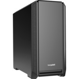 be quiet! Silent Base 601 Midi Tower Sort, Towerkabinet Sort, Midi Tower, PC, Sort, ATX, EATX, micro ATX, Mini-ITX, Acrylonitrilbutadienstyren, SECC, HDD