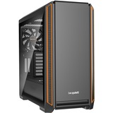 be quiet! Silent Base 601 Window Midi Tower Sort, Orange, Towerkabinet Sort/Orange, Midi Tower, PC, Sort, Orange, ATX, EATX, micro ATX, Mini-ITX, Acrylonitrilbutadienstyren, SECC, Hærdet glas, HDD