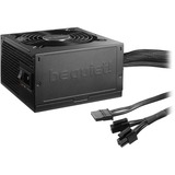 be quiet! System Power 9 | 500W CM enhed til strømforsyning 20+4 pin ATX ATX Sort, PC strømforsyning Sort, 500 W, 200 - 240 V, 50 Hz, 4 A, Aktiv, 110 W