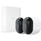 Arlo VMS4240P IP-sikkerhedskamera Indendørs & udendørs Pære 2560 x 1440 pixel Væg, Overvågningskamera Hvid, IP-sikkerhedskamera, Indendørs & udendørs, Trådløs, FCC, CE, IC, EU RoHS compliant, EU-REACH compliant, EuP1275 compliant, WERCS, Pære, Væg