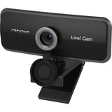 Creative Live! Cam Sync 1080p webcam 2 MP 1920 x 1080 pixel USB 2.0 Sort Sort, 2 MP, 1920 x 1080 pixel, 30 fps, 1280x720@30fps,1920x1080@30fps, 720p,1080p, BMP,JPG