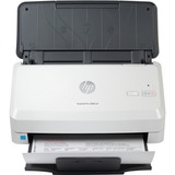 HP Scanjet Pro 3000 s4 Skanner med papir-tilførsel 600 x 600 dpi A4 Sort, Hvid, indtræknings scanner grå, 216 x 3100 mm, 600 x 600 dpi, 48 Bit, 24 Bit, 40 sider pr. minut, Skanner med papir-tilførsel