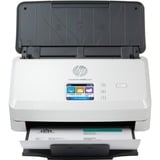 HP Scanjet Pro N4000 snw1 Sheet-feed Scanner Skanner med papir-tilførsel 600 x 600 dpi A4 Sort, Hvid, indtræknings scanner grå, 216 x 3100 mm, 600 x 600 dpi, Skanner med papir-tilførsel, Sort, Hvid, CMOS CIS, 4000 Sider