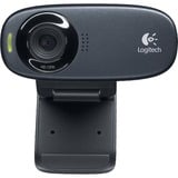 Logitech C310 HD webcam 5 MP 1280 x 720 pixel USB Sort Sort, 5 MP, 1280 x 720 pixel, 30 fps, 720p, 60°, USB