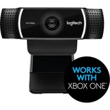 Logitech C922 PRO HD STREAM webcam 1920 x 1080 pixel USB Sort Sort, 1920 x 1080 pixel, 60 fps, 1280x720@60fps,1920x1080@30fps, 720p,1080p, H.264, USB