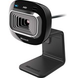 Microsoft LifeCam HD-3000 webcam 1 MP 1280 x 720 pixel USB 2.0 Sort Sort, 1 MP, 1280 x 720 pixel, 30 fps, 1280 x 800 pixel, 4x, 0.3 - 1.5 m