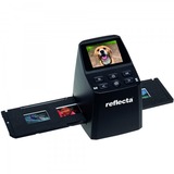 Reflecta x22-Scan Fotoscanner Sort, Slide scannere Fotoscanner, Sort, LCD, 5,84 cm (2.3"), CMOS, 1/4"