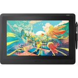 Wacom Cintiq 16 tegneplade Sort 5080 lpi 344,16 x 193,59 mm Sort, Ledningsført, 5080 lpi, 344,16 x 193,59 mm, Kuglepen, Silikonegummi, 39,6 cm (15.6")