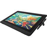 Wacom Cintiq 16 tegneplade Sort 5080 lpi 344,16 x 193,59 mm Sort, Ledningsført, 5080 lpi, 344,16 x 193,59 mm, Kuglepen, Silikonegummi, 39,6 cm (15.6")