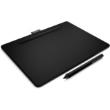 Wacom Intuos M Bluetooth tegneplade Sort 2540 lpi 216 x 135 mm USB/Bluetooth Sort, Kabel & trådløs, 2540 lpi, 216 x 135 mm, USB/Bluetooth, 7 mm, Kuglepen