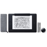 Wacom Intuos Pro Paper tegneplade Sort 5080 lpi 311 x 216 mm USB/Bluetooth Sort, Ledningsført, 5080 lpi, 311 x 216 mm, USB/Bluetooth, Kuglepen, Berøring, 2 m