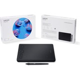 Wacom Intuos Pro S tegneplade Sort Sort, Trådløs, Sort, 460 g, USB