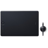 Wacom Intuos Pro tegneplade Sort 5080 lpi 224 x 148 mm USB/Bluetooth Sort, Trådløs, 5080 lpi, 224 x 148 mm, USB/Bluetooth, Kuglepen, Berøring, 2 m