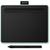 Wacom Intuos S tegneplade Sort, Grøn 2540 lpi 152 x 95 mm USB/Bluetooth lysegrøn, Kabel & trådløs, 2540 lpi, 152 x 95 mm, USB/Bluetooth, 7 mm, Kuglepen