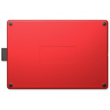 Wacom One by Small tegneplade Sort 2540 lpi 152 x 95 mm USB Sort/Rød, Ledningsført, 2540 lpi, 152 x 95 mm, USB, Kuglepen, Sort