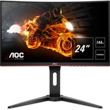 AOC G1 C24G1 LED display 59,9 cm (23.6") 1920 x 1080 pixel Fuld HD Sort, Gaming Skærm Sort, 59,9 cm (23.6"), 1920 x 1080 pixel, Fuld HD, LED, 1 ms, Sort