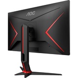 AOC G2 24G2U5/BK computerskærm 60,5 cm (23.8") 1920 x 1080 pixel Fuld HD LED Sort, Rød, Gaming Skærm Sort, 60,5 cm (23.8"), 1920 x 1080 pixel, Fuld HD, LED, 1 ms, Sort, Rød